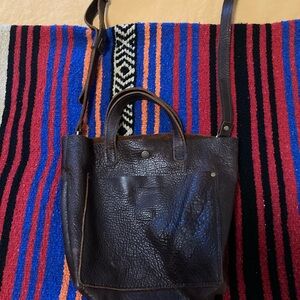 Portland Leather Goods Mini Crossbody Tote